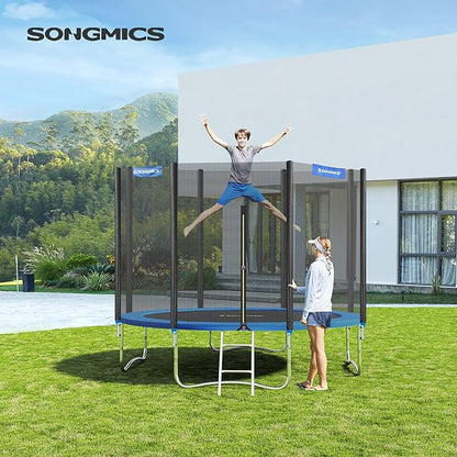 SONGMICS Trampoline Pad, 8ft 10ft 12ft 14ft 15ft Replacement Trampoline Safety Pad, Spring Cover