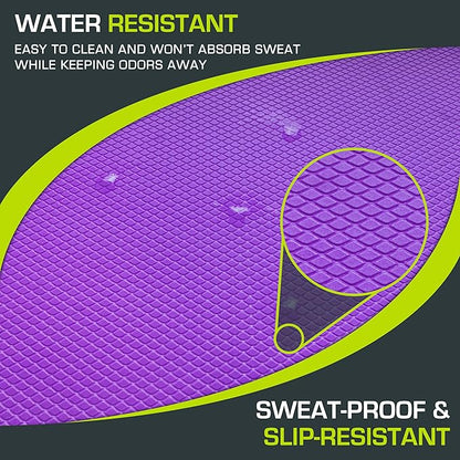 ProsourceFit Exercise Balance Pad ??Non-Slip Cushioned Foam Mat & Knee Pad for Fitness and Stability Training, Yoga, Physical Therapy