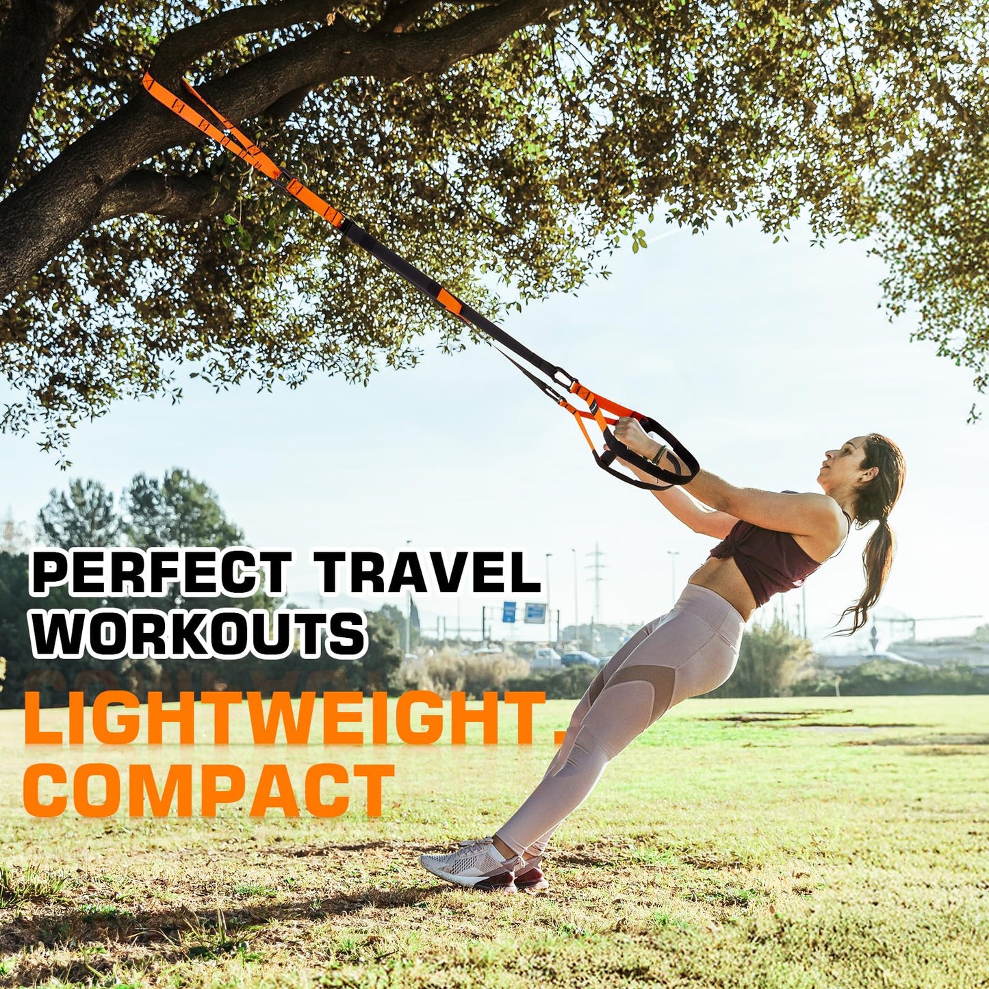 Home Resistance Training Kit, Suspension Trainer Straps with Adjustable Extension, Door Anchor, and