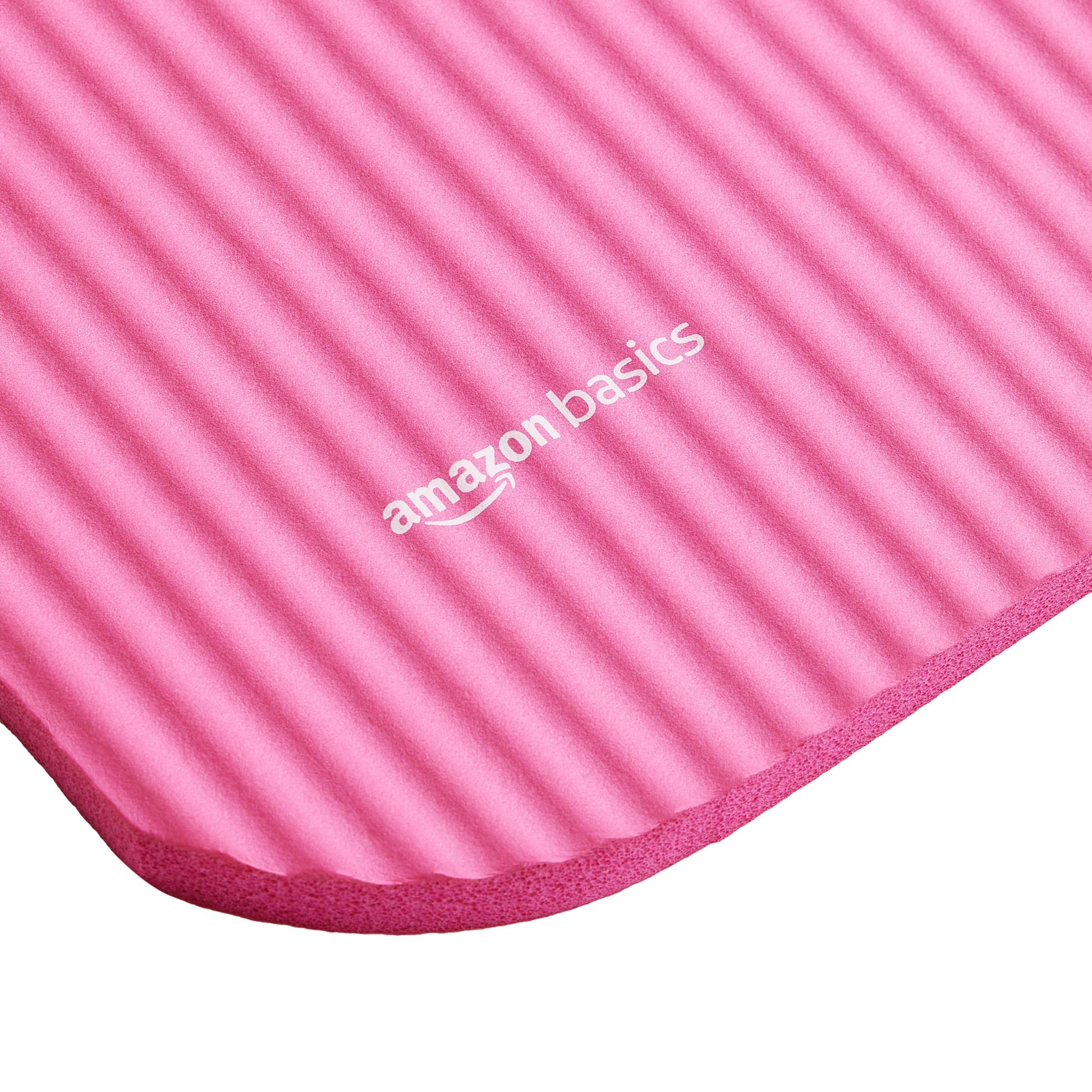 Amazon Basics 1/2 Inch Extra Thick Exercise Yoga Mat with Carrying Strap for Home Workouts and