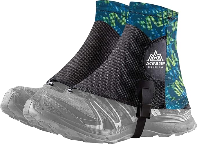 Azarxis Trail Gaiters Low Ankle Gators Shoes Boots Cover Breathable & Sand Protection for Men Women Running Triathlon Marathon Cycling Hiking Long Distance Backpacking Ourdoor Sports