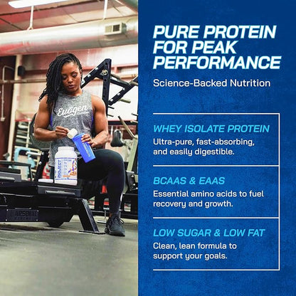 Evogen Isoject - Whey Protein Isolate | Ultra-Pure Whey Protein Powder with Ignitor Enzymes, BCAAs, and EAAs | Enhanced Absorption & Recovery | Cinnamon Crunch | 26 Servings