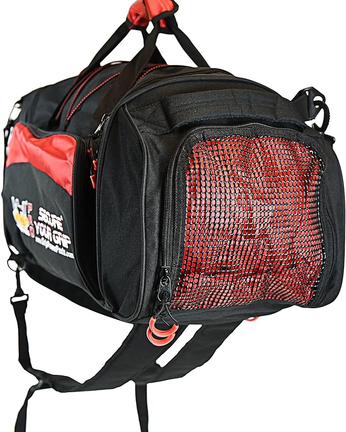 Sport Large Gym Duffle Travel Bag Wet Dry Storage Carry On Cobra Grips BackPack