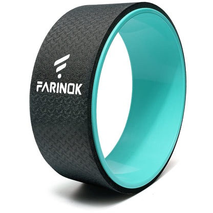 Yoga Wheel for Back Pain Relief, Back Roller Wheel with Extra Cushion