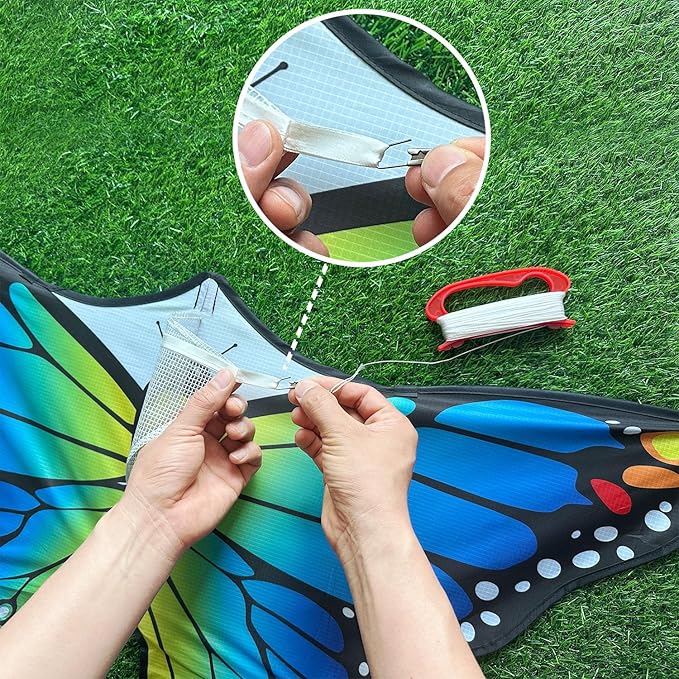 New Butterfly Kites for Kids & Adults,Easy to Fly Kite,Best Kite for Beginners,Kites for Kids Age 4-8,Large Beach Kite