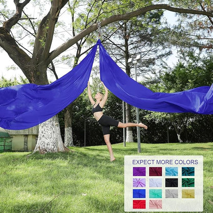 Aerial Silks 11 Yards Aerial Silks For Home Aerial Yoga Swing Aerial Yoga Hammock Swing Aerial Silk For Gymnastics