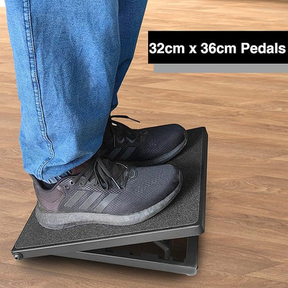 Professional Steel Slant Board Calf Stretcher Adjustable Balance Board with Non-Slip Surface for Ankle and Foot Stretching