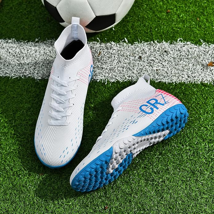 Soccer Cleats for Mens Womens Indoor Turf Soccer Shoes Youth AG TF Training Football Boots Unisex