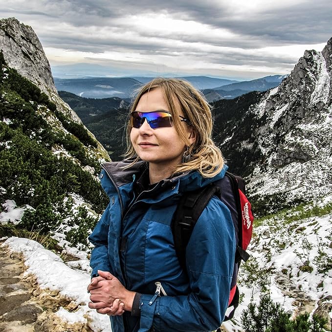 RAWIN UV Protection Sport Sunglasses | Ideal for Baseball, Cycling | Unisex for Men & Women | Perfect for Outdoor Sports