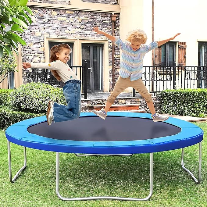 Trampoline Spring Cover Multicolor Safety Pad, 8ft 14ft 15ft Universal Trampoline Padding Replacement, Waterproof and Tear-Resistant Trampoline Accessories