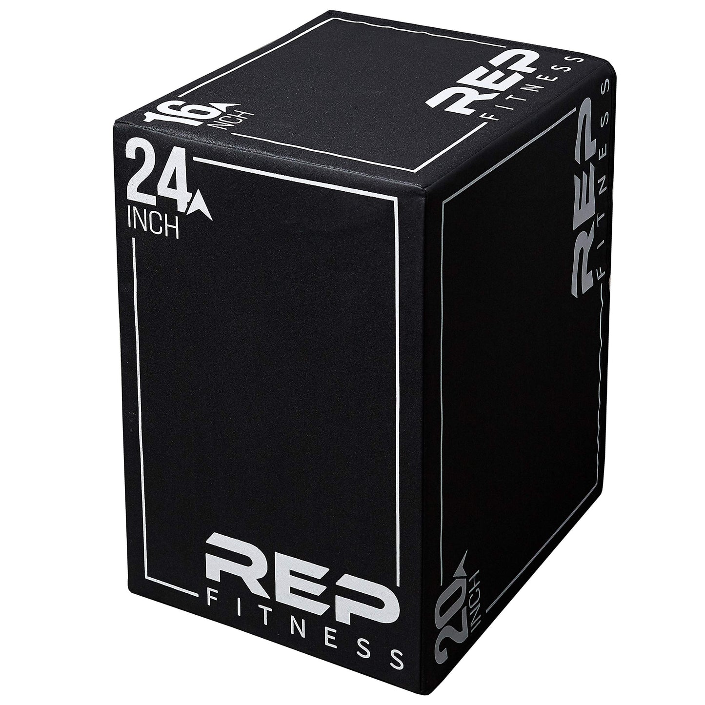 REP 3 in 1 Soft Plyo Box | 24 inch | 3-in-1 Foam Jump Box | Plyometric Training Platform | Home Gym