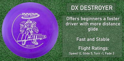Innova Disc Golf Starter Set –Colors May Vary 160-180g – Disc Golf Putter, Disc Golf Driver, Mid-Range, Beginner Disc Golf Set