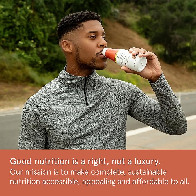 Soylent Complete Nutrition Gluten-Free Vegan Protein Meal Replacement Shake, Cafe Chai, 14 Oz, 12 Pack