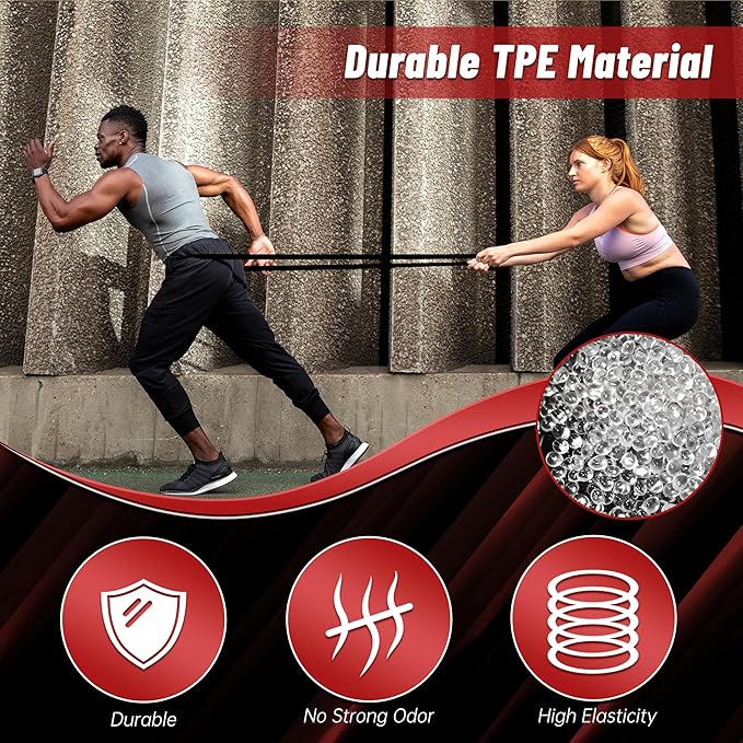 Pull Up Assistance Bands, 5-Level Resistance Bands for Working Out, Pull Up Bands for Men & Women, Exercise Bands for Full-Body Training, Fitness, Physical Therapy, Stretch Workout Bands at Home, Gym