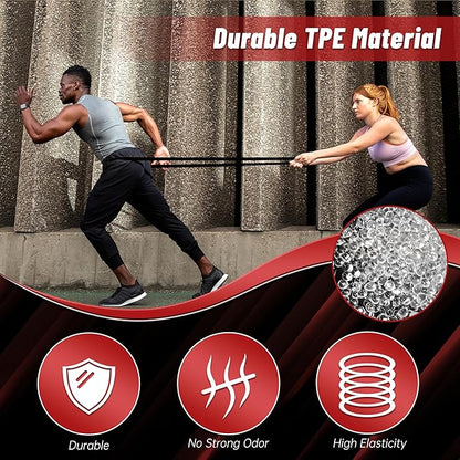 Pull Up Assistance Bands, 5-Level Resistance Bands for Working Out, Pull Up Bands for Men & Women, Exercise Bands for Full-Body Training, Fitness, Physical Therapy, Stretch Workout Bands at Home, Gym