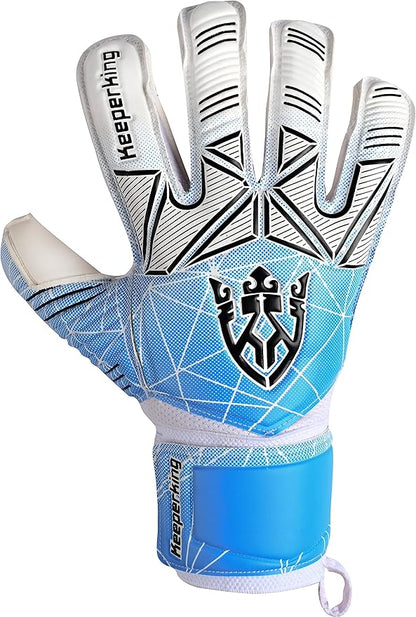 Soccer Goalie Goalkeeper Gloves for Kids Boys Youth & Adult,Latex Strong Grip Palms with Removable Finger Spines Protection Children Football Gloves for Training/Match(Sizes 5-10,6 Styles)