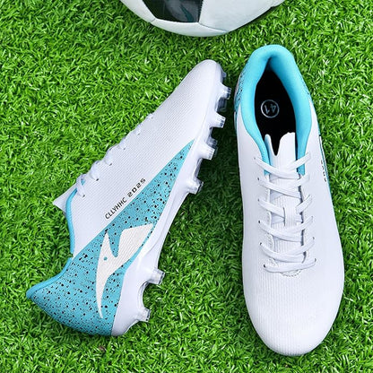 Mens Soccer Shoes Womens Indoor Outdoor Football Cleats Unisex Baseball Turf Shoe Youth Rugby Adult AG FG TF Football Boots Wide Training Sneaker