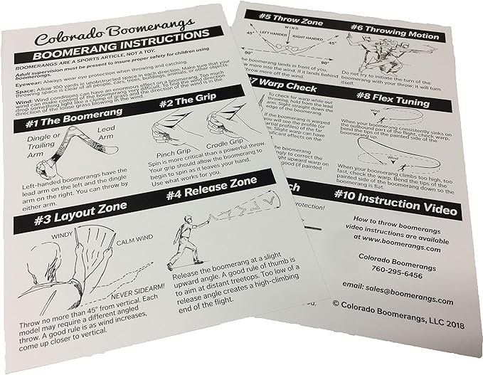 Blue Speed Racer Fast Catch Boomerang - Returning Boomerangs for Boomerang Athletes. Beginning Boomerangs for Young Throwers.