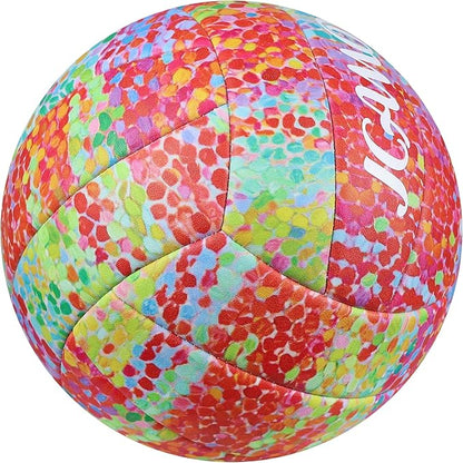 Volleyball Size 5 - Premium PU Leather, Ultra-Durable Soft to The Touch for Youth, Adults, Ideal for Indoor, Outdoor, Beach Sports Training