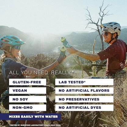 Tailwind Nutrition Recovery Mix, 20 Grams Complete Protein, Carbohydrates, and Electrolytes Powder Drink Mix for Post-Workout, Free of Gluten, Soy, and Dairy, Vegan, 12 Servings, Vanilla