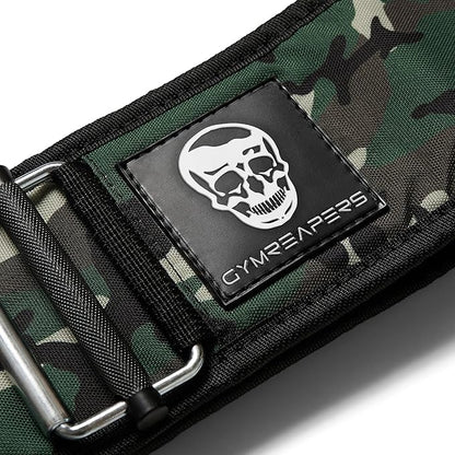 Gymreapers Quick Locking Weight Lifting Belt for Men Gym Belt for Powerlifting Deadlift Belt with 4 Inch Neoprene Metal Buckle Back Support Weightlifting Belt Women