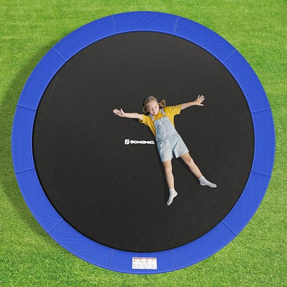 SONGMICS Trampoline Pad, 8ft 10ft 12ft 14ft 15ft Replacement Trampoline Safety Pad, Spring Cover