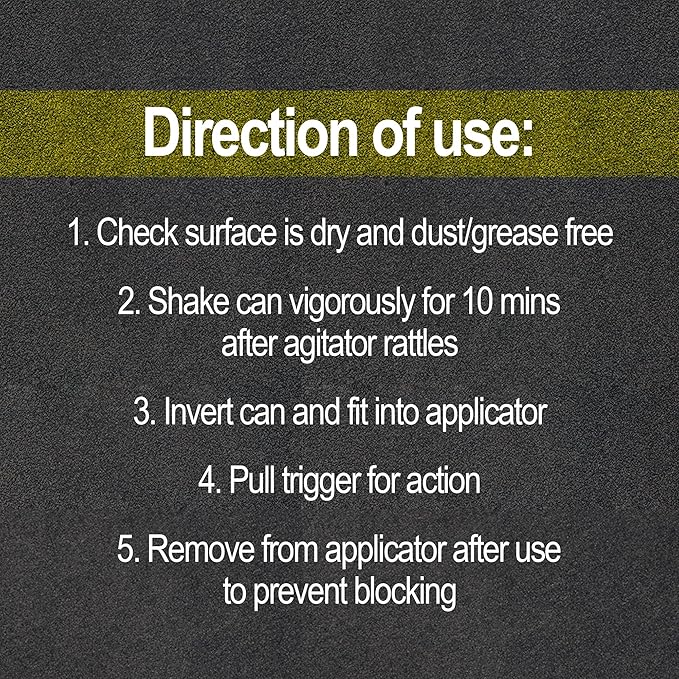 Line Marker, Grass and Road Spray Paint, Athletic Field Striping Paint Spray -White 26 Fl Oz (Pack of 1)