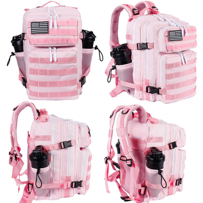 LHI Tactical Military Backpack for Men and Women 25L Army Assault Pack Bag Large Rucksack with