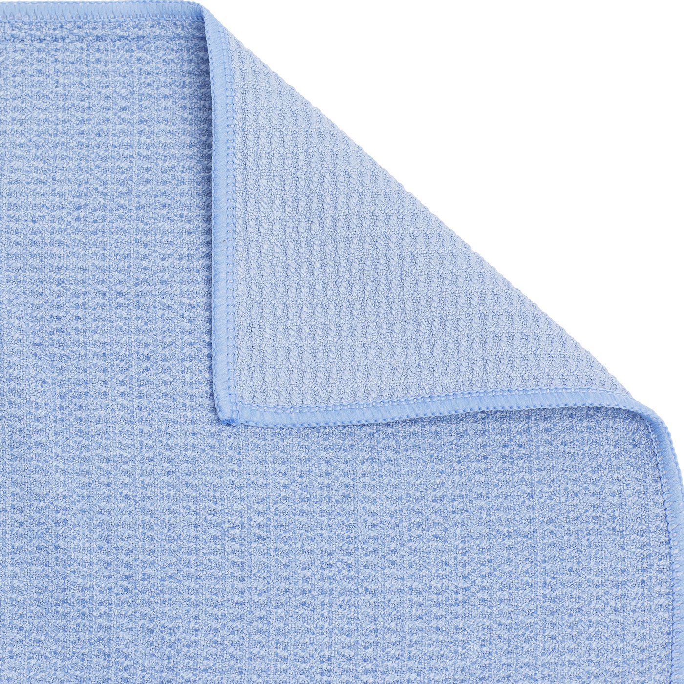 Shandali Stickyfiber Hot Yoga Towel - Silicone Backed Yoga Mat-Sized, Absorbent, Non-Slip, 24" x