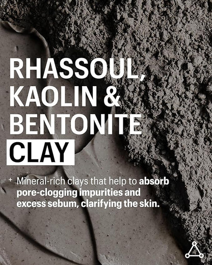 Allies of Skin 2% BHA & Rhassoul Clay Face Mask | Weekly Treatment to Reduce Pores and Blemishes | Control Breakouts, Acne and Blackheads | Hydrate and Retain Moisture (1.7 oz)