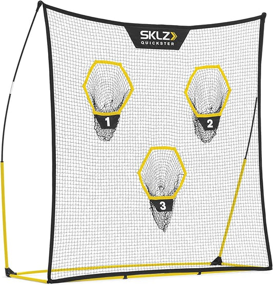 SKLZ Quickster Football Net: Portable, Durable Training Goal for Football Practice – Easy Setup