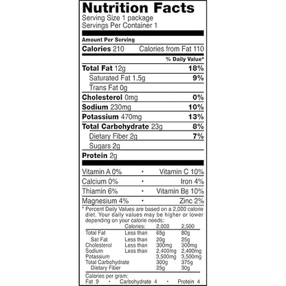 Miss Vickie's Kettle Cooked Potato Chips, Sea Salt & Vinegar, 1.375 Ounce (Pack of 64)