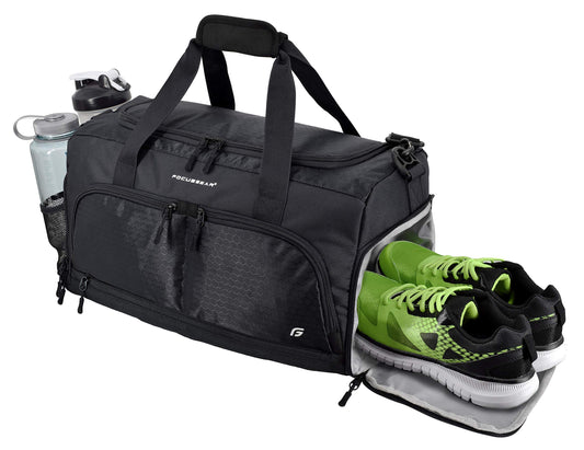 Ultimate Gym Bag 2.0: The Durable Crowdsource Designed Duffel Bag with 10 Optimal Compartments