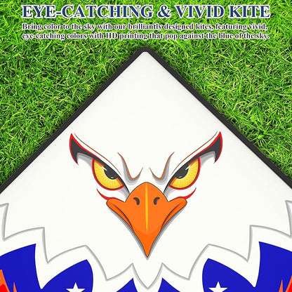 Large Kites for Adults Kites for Kids Ages 4-8， 8-12 Beach Park Outdoor Game Activities, Gifts for Easter and Festival