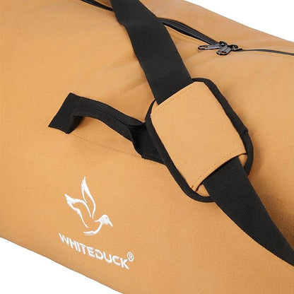 WHITEDUCK HOPLITE Heavy Duty Military Canvas Duffel Bag, Army Cargo Style, Foldable Tactical Outdoor Bag, Travel, Storage