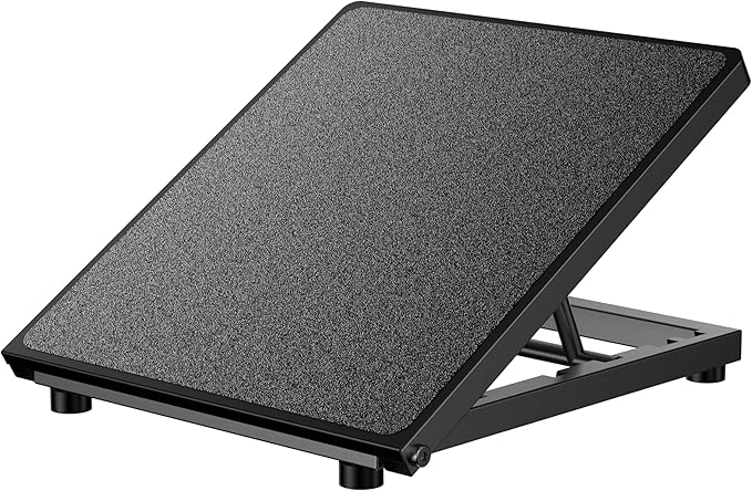 Professional Steel Slant Board Calf Stretcher Adjustable Balance Board with Non-Slip Surface for Ankle and Foot Stretching