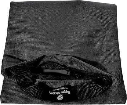 Hugger Mugger Unfilled 10lb Yoga Sandbag - Adds Weight to Your Poses, Zipper Cover, Sturdy Handle, Durable Material, Not Filled with Sand