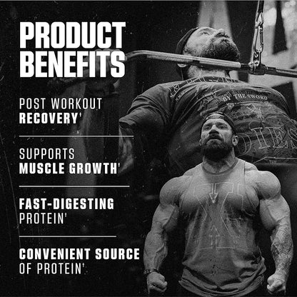 Axe & Sledge Farm Fed 100% Whey Protein Isolate | 25g Protein | Low Carb, Low Sugar, Gluten Free | Protein Powder for Men and Women | Keto | Made in The USA | 28 Servings, Strawberry Milkshake