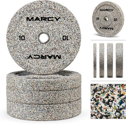 High Bounce Olympic Bumper Plate for Strength Training Weightlifting Workout Weight