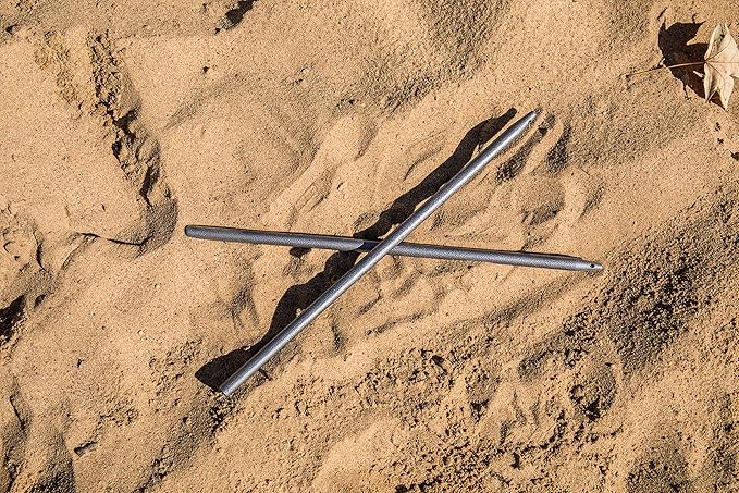 Triumph Forged and Steel Horseshoe Set Complete with 4 Horseshoes, 2 Stakes - Patriotic or Blue and Grey Colors - Perfect Addition for Parties and Outdoor Gatherings