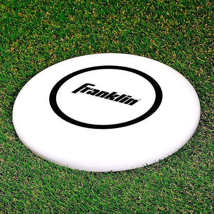 Franklin Sports Flying Disc - Disc for Beach, Backyard, Lawn, Park, Camping - 140 or 175 Grams - Perfect for Dogs - White