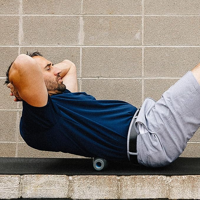 RAD Helix ??Compact High-Density Exercise Foam Roller ??Deep Tissue Myofascial Release for Back, Quads, Hamstrings & More ??Muscle Recovery Tool for Stretching & Mobility