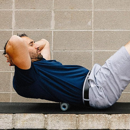 RAD Helix ??Compact High-Density Exercise Foam Roller ??Deep Tissue Myofascial Release for Back, Quads, Hamstrings & More ??Muscle Recovery Tool for Stretching & Mobility