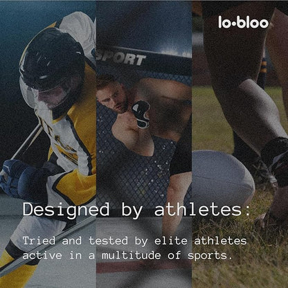 lobloo® PRO-FIT Sports Mouthguard ??Ultra Slim 1mm | Dentist-Level Protection | Precision Vacuum-Fit | Oxygen Performance | MMA, Boxing, Football, Basketball. (Medium 10-13yrs, Black)