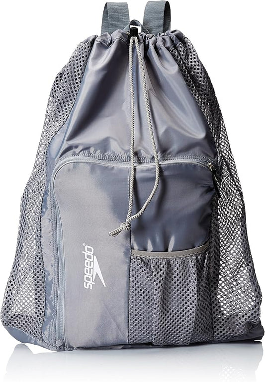 Speedo Unisex-Adult Drawstring Deluxe Ventilator Mesh Equipment Bag